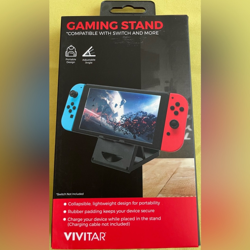 NEW Vivitar Gaming Stand for Nintendo Switch and More